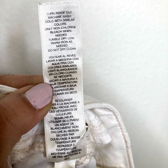 Chicos So Lifting Womens Slim Skinny Jeans White Stretch Pockets Denim S / 6 0.5 - Picture 10 of 12